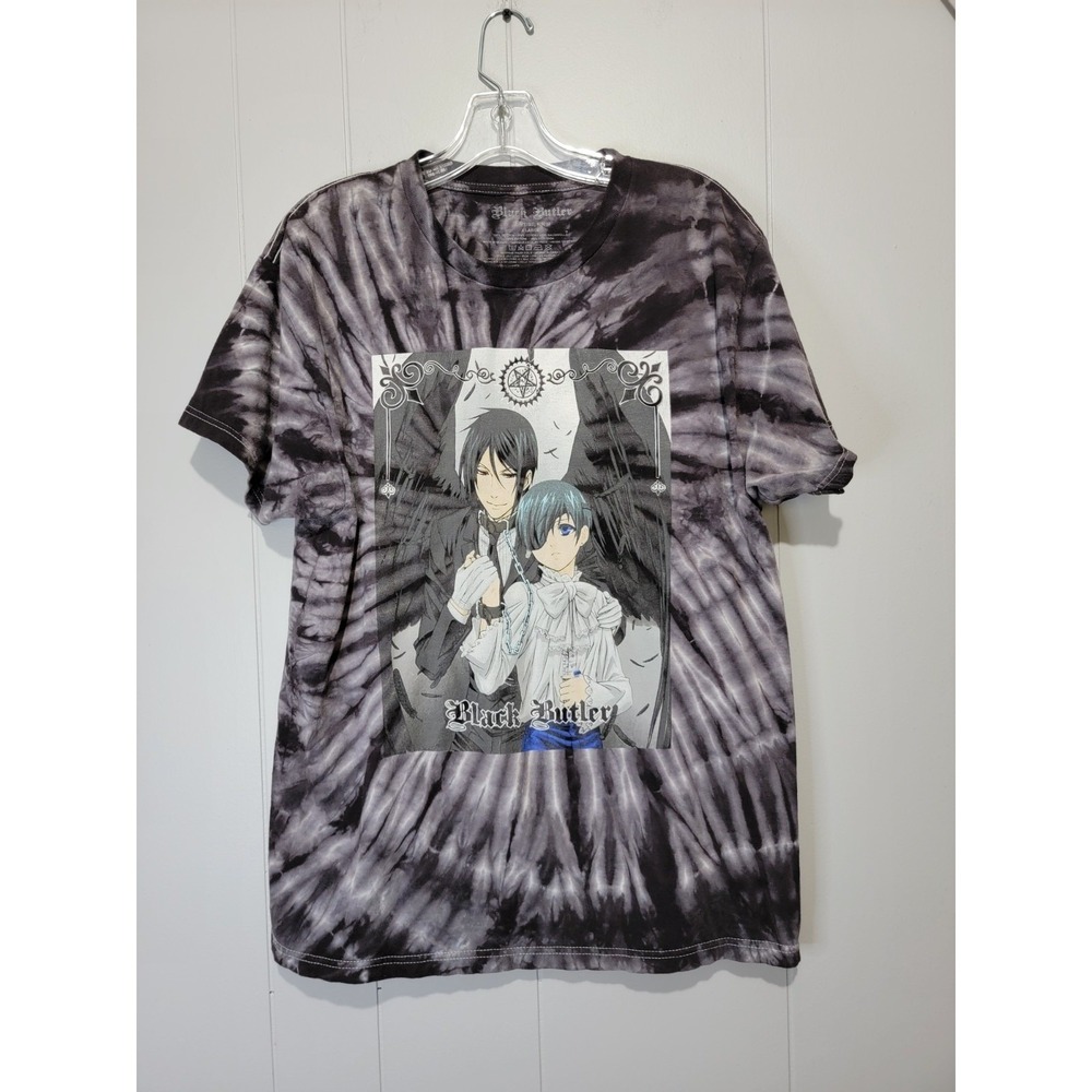 Black Butler‎ Anime Tie Dye Tshirt XL Unisex Manga Good Used Condition